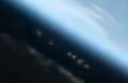 'UFO Mothership' Near Space Station a Trick of the Light